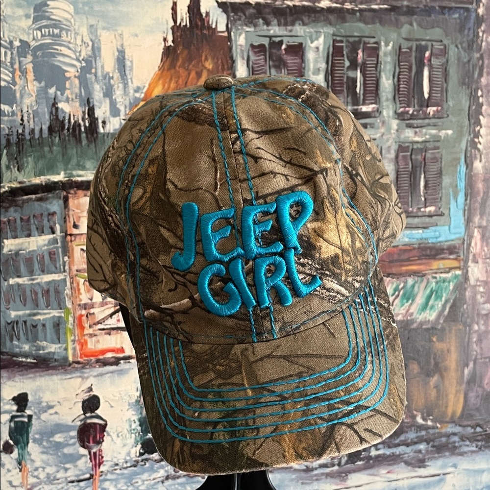 NEW Jeep Girl Camo Cap One Size